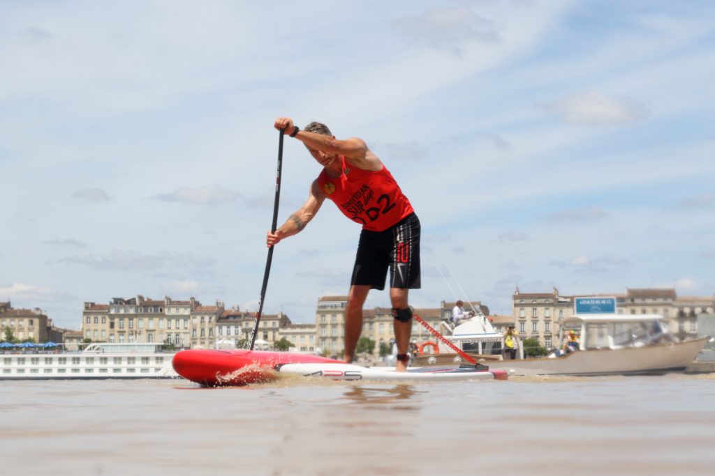 Stand Up paddle sur la Garonne