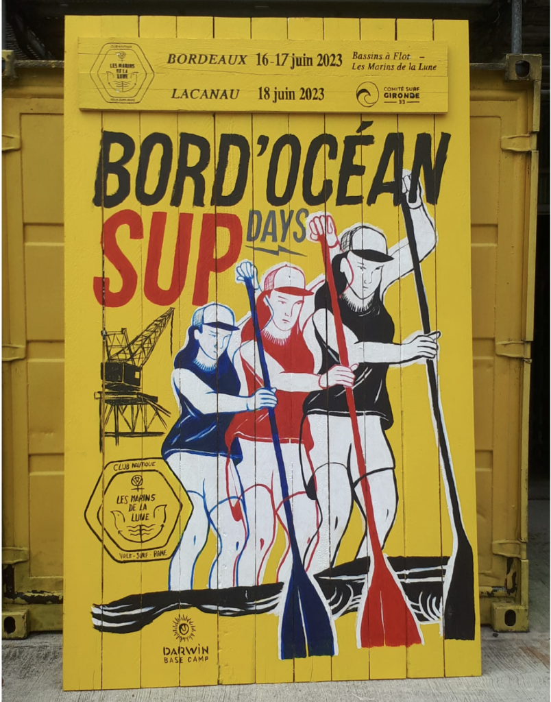 Affiche BORD'Ocean SUPdays 2023